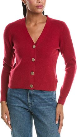 N.Peal N. PEAL Rib V-neck 100% Cashmere Cardigan