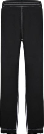 Givenchy Zwarte Broek met Koordsluiting - Heren - Sweatpants - Zwart - S - Katoen - Broeken