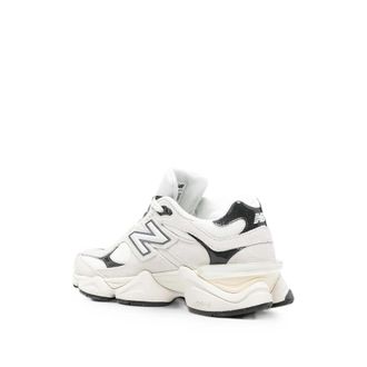 New Balance Calf Suede & Mesh Sneaker - White