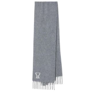 Ami Bufanda Quota de lana de alpaca - Accessories - Hombre - Gris - ONE SIZE