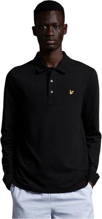 Lyle & Scott Polo Shirt - Heren - Polos - Zwart - S - Tops
