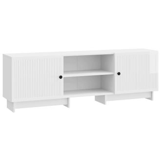 vidaXL Mueble De Tv Alto Brillo 150 X 31 X 50 Cm Madera De Ingenier&iacute;a Vidaxl