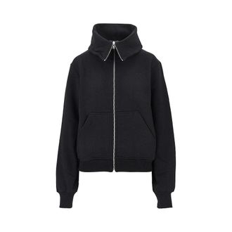 7 For All Mankind High-neck full-zip sweatshirt Woman S