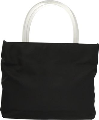 Prada Black Nylon Handbag (Pre-Owned)