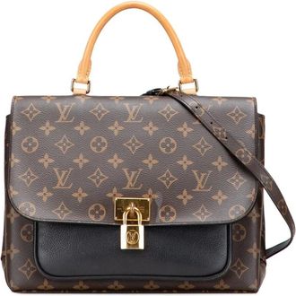 Louis Vuitton Pre-owned Handbags, female, Brown, Size: ONE SIZE Pre-owned Convertible Top Handle Bag