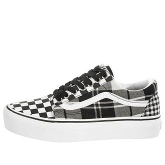 Vans (WMNS) Vans Old Skool Platform Plaid Checkerboard VN0A3B3UVYD
