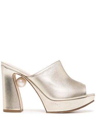 Nicholas Kirkwood Annabel muiltjes - Goud