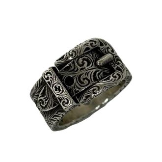 Gucci Silver Silver 925 Band Ring (Pre-Owned)