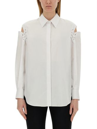 Alexander McQueen Cocoon Shirt With Cut-Out Details