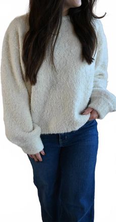 FRNCH Womens Beaumont Avenue Sweater In Sand