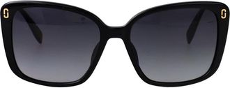 Marc Jacobs Butterfly Zonnebril - Dames - Zonnebrillen - Zwart - 56 MM - Accessoires