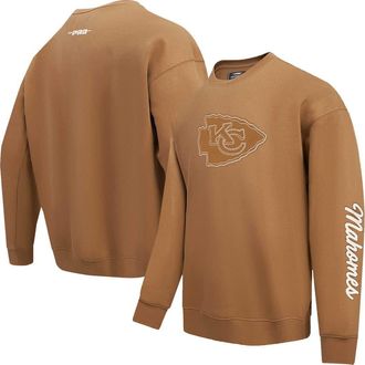 Pro Standard Mens Pro Standard Patrick Mahomes Brown Kansas City Chiefs Pullover Crewneck Sweatshirt at Nordstrom, Size X-Large