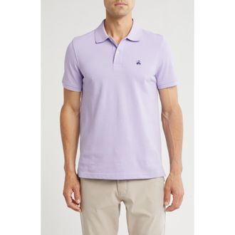 Brooks Brothers Cotton Piqu&eacute; Knit Polo in Lavender at Nordstrom Rack, Size Xx-Large