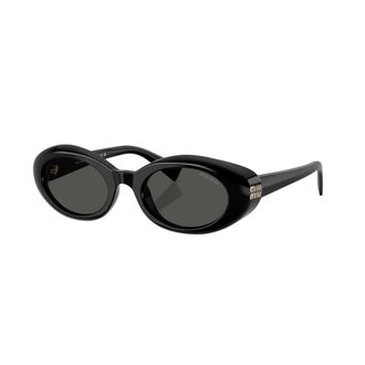Miu Miu Sunglasses, female, Black, Size: 52 MM Reverie Sunglasses