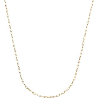 Made by Mary 14k Mini Jude Chain in 14K Solid Gold at Nordstrom