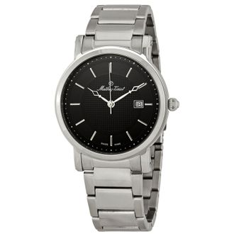 Mathey-Tissot Mathey-Tissot Mens City metal Black Dial Watch
