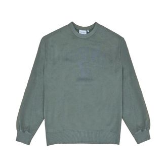 Carhartt Work in Progress Hoodies & sweatvesten, Heren, Groen, S, Faded Pond Corps Sweat