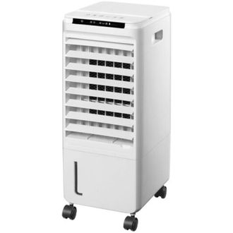 Fabrilamp Climatizador Evaporativo nieve Con Mando A Distancia Y Temporizador (80w 3 Velocidades Funci&oacute;n Humidificador Y Acumulador De F