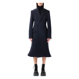 Balenciaga Jassen, Dames, Blauw, S, Outdoor