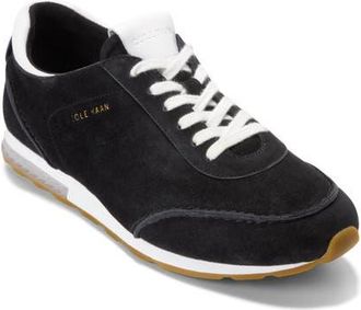 Cole Haan GrandPro Energy Weave Runner Shoe in Black Suede/Leather at Nordstrom, Size 10.5