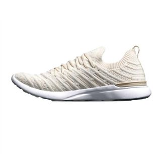 Athletic Propulsion Labs Womens Techloom Wave Shoes In Beach/ Ivory/melange