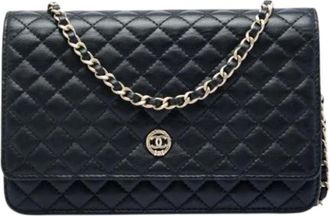 Chanel Borsa a tracolla trapuntata Pre-owned - - Pre-owned - Donna - Nero - ONE SIZE