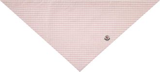 Moncler Moncler Padded Cotton Blend Vichy Scarf, Women, Pink, Size: One Size