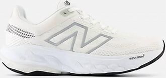 New Balance Womens Fresh Foam X 860 V14 Running Shoe In White/sea Salt/black