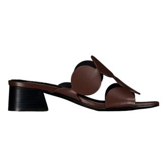Bibi Lou Heeled Mules, female, Brown, Size: 11 US Onami