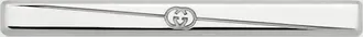 Gucci Diagonal Interlocking G Tie Bar