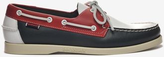 Sebago Portland Spinnaker Boat Shoes in Navy-Red-White at Nordstrom, Size 12.5