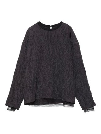 Muller Of Yoshiokubo mesh reversible top - Black