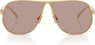 Miu Miu Sunglasses Mua56 S 5 Ak20 I Gold/Light Purple Brown Women