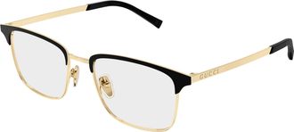 Gucci Demo Square Mens Eyeglasses GG2135O 001 53