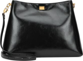 Dolce & Gabbana Vittoria Schoudertas - Dames - Schoudertassen - Zwart - ONE Size - Leer - Tassen