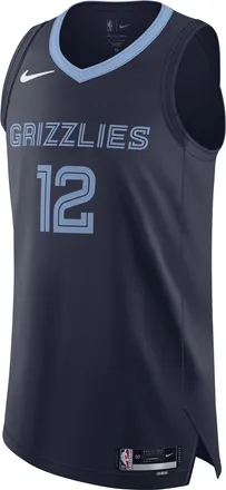 Nike Grizzlies Icon Edition 2020 Nike Mens NBA Authentic Jersey in Blue | CW3449-419