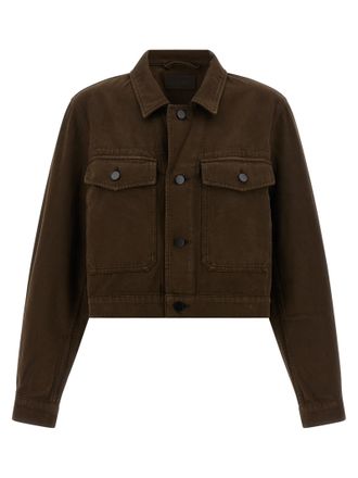 Christophe Lemaire Cotton blue Womens Jacket