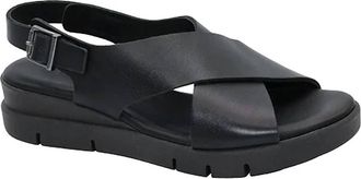 Eric Michael Womens Ramona Sandal In Black
