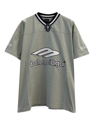 Balenciaga T-shirt 3B Football - Grigio