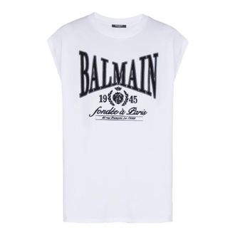 Balmain Relaxed Printed Tank Top