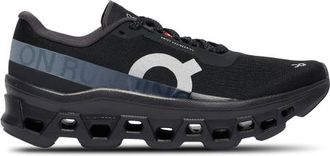 On Womens Cloudmonster - Running Shoes Black/Black Size 10.0
