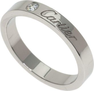 Cartier Platinum 950 Band Ring (Pre-Owned)