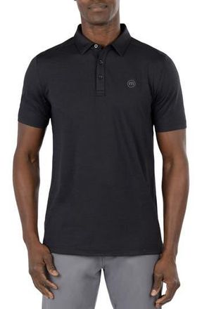 Travis Mathew Heating Up Polo in Black at Nordstrom Rack, Size Small