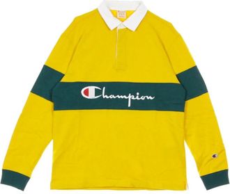 Champion Hombre, Camisetas, Amarillo, Talla: M