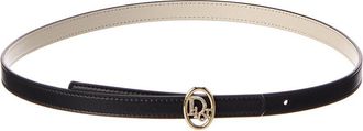 Dior Oblique Fine Leather Belt