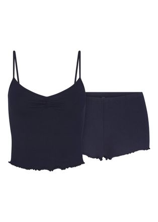 SKIMS Sleep Camisole Stretch-modal Pyjama set - Navy - M (UK12-14)