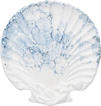 10 Strawberry Street Tidal Drift Scallop Tidbit Platter