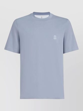 Brunello Cucinelli crewneck short sleeve printed t-shirt