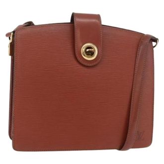Louis Vuitton Pre-owned Cross Body Bags, female, Brown, Size: ONE SIZE Pre-owned Vintage Epi Shoulder Bag