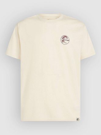 O'Neill ORiginals Retro Back Print T-Shirt bianco
